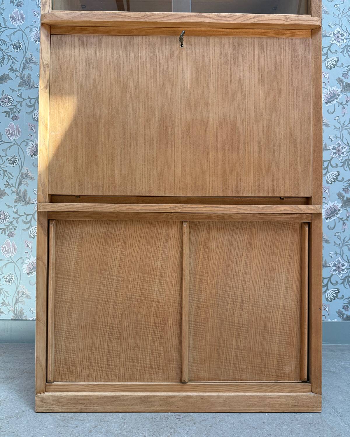 60s-70s oak secretary desk (renovated)