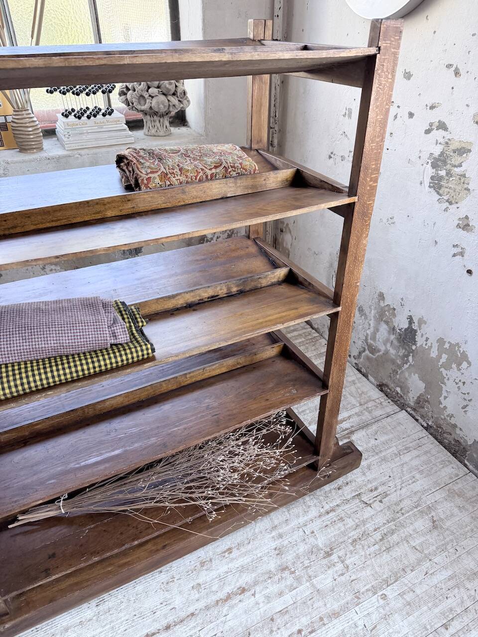 Old bakery shelf from the 1950s.