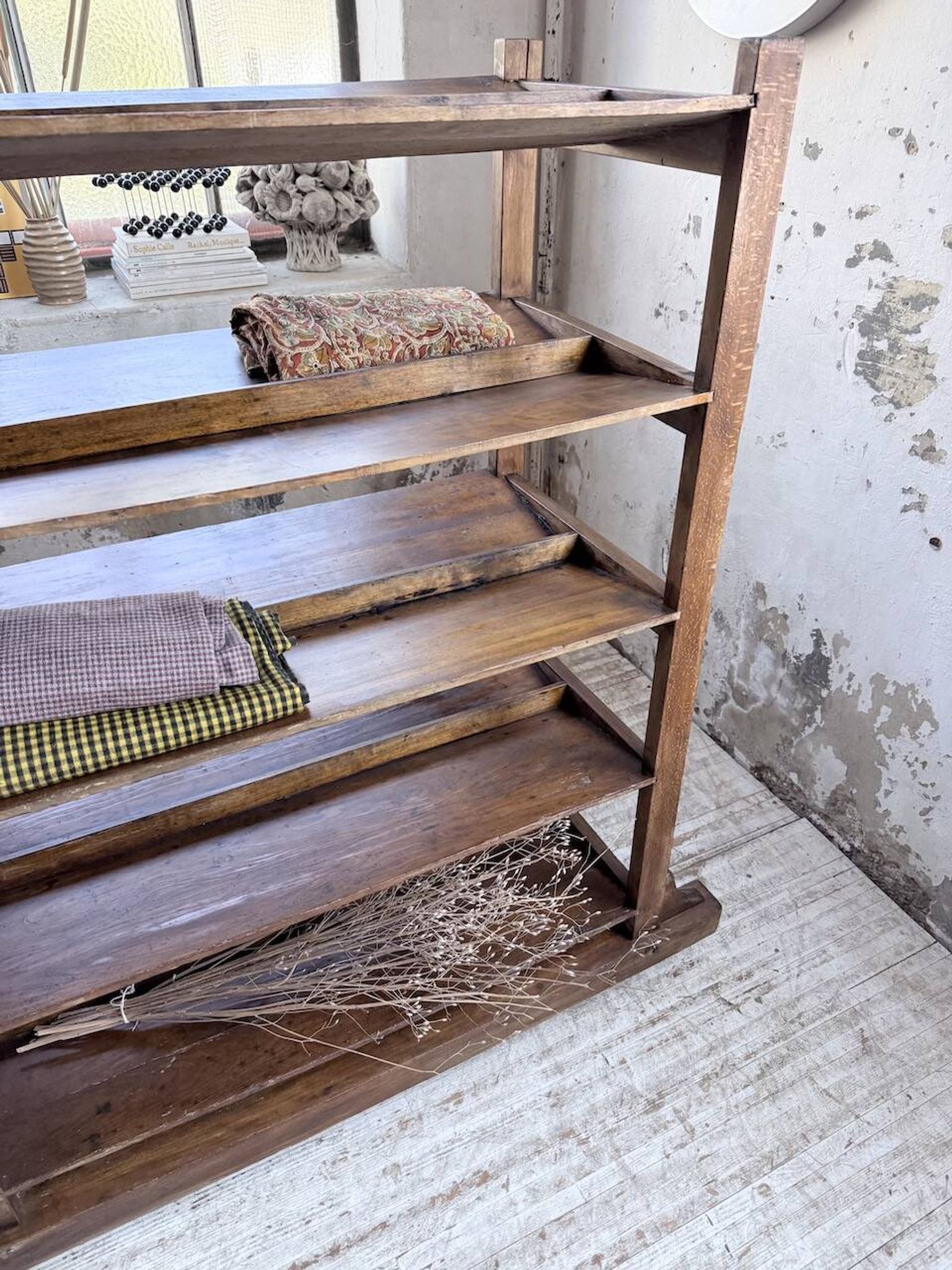 Old bakery shelf from the 1950s.