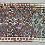Old Turkish narrow Kilim Runner 233x66 cm shabby chic, vintage kelim