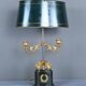 Gilded Bronze Bouillotte Lamp, Empire style, Napoléon III period – Mid