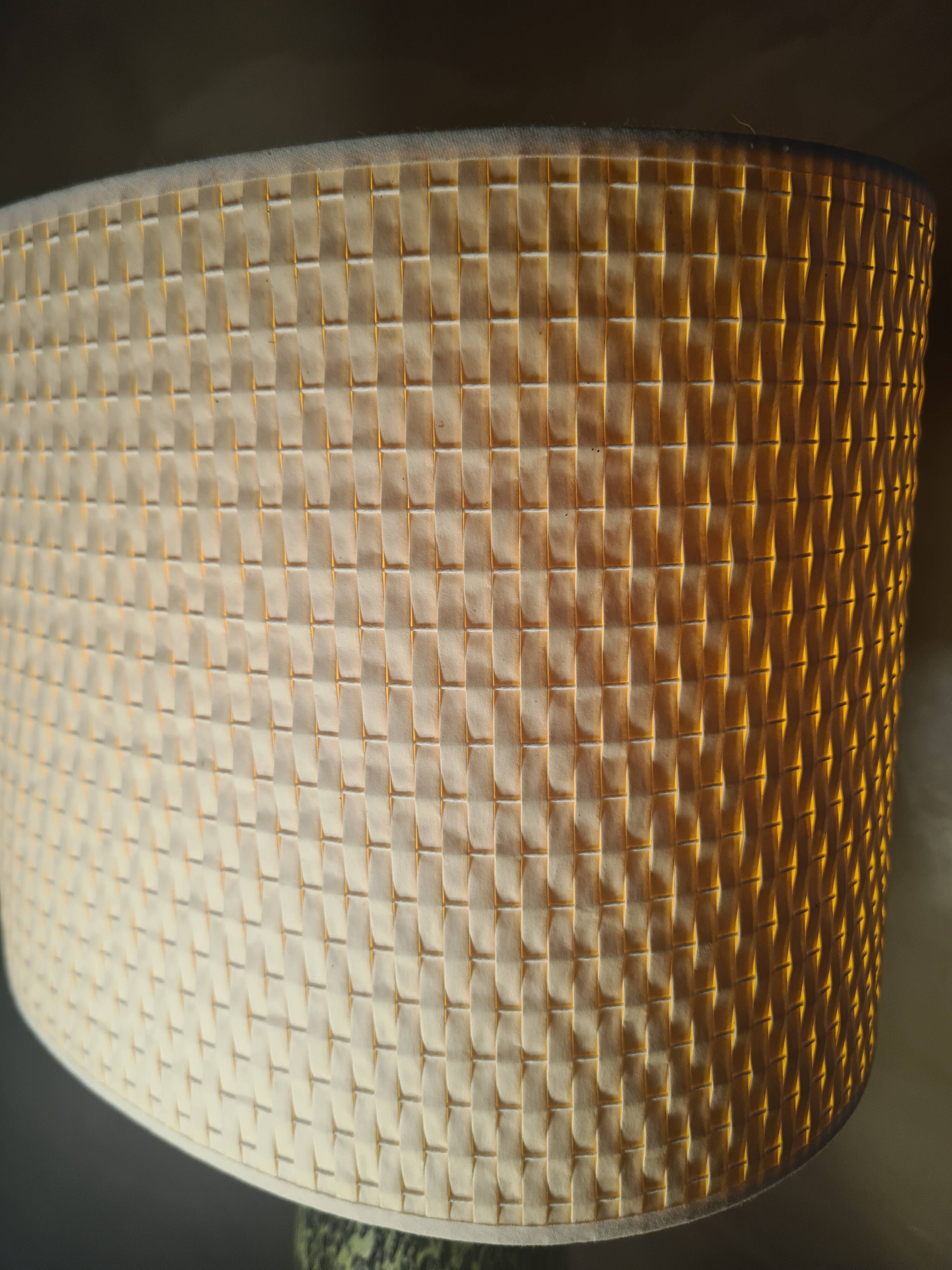Lumica house lamp, willy rizzo 1960-70, luxury ceramic 61x31.