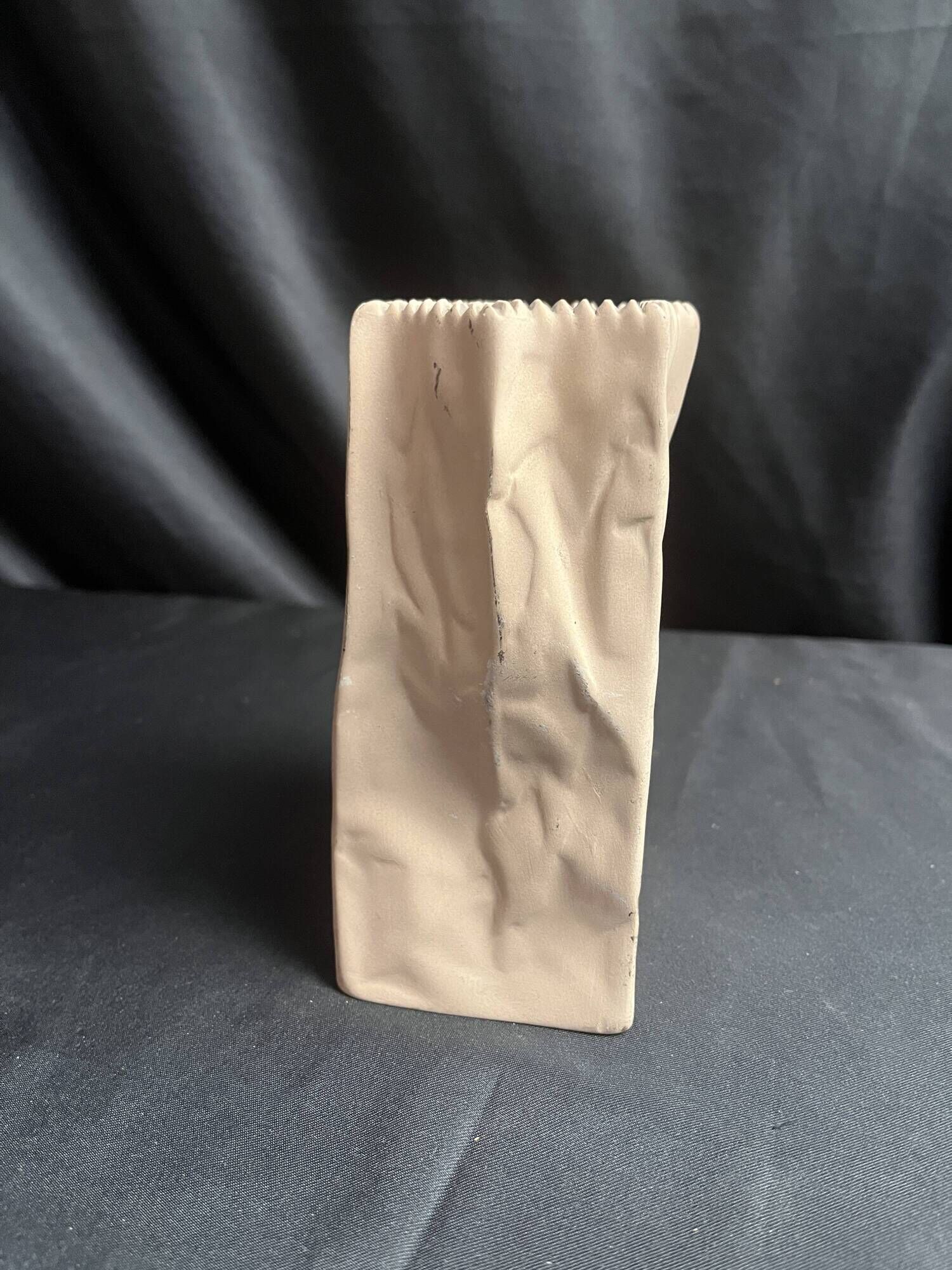 Rosenthal paper bag vase by Tapio Wirkkala, 1970s