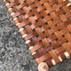 Berbere camel leather bench