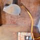 Antique Vintage Art Deco Chrome Metal Desk Lamp