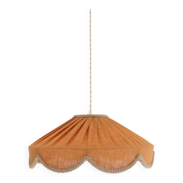 Suspension forme florale unie Cosette ''caramel