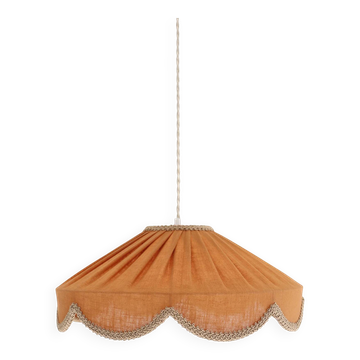 Suspension forme florale unie Cosette "caramel"