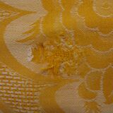 Vintage gold square tablecloth