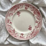 Round ironstone dish "Cérès" KG Lunéville