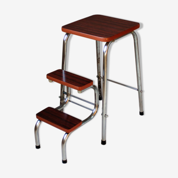 Vintage stool-escabeau