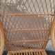 Fauteuil en rotin année 50