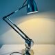 Chrome Giso Gispen "Rooney" desk lamp / Anglepoise
