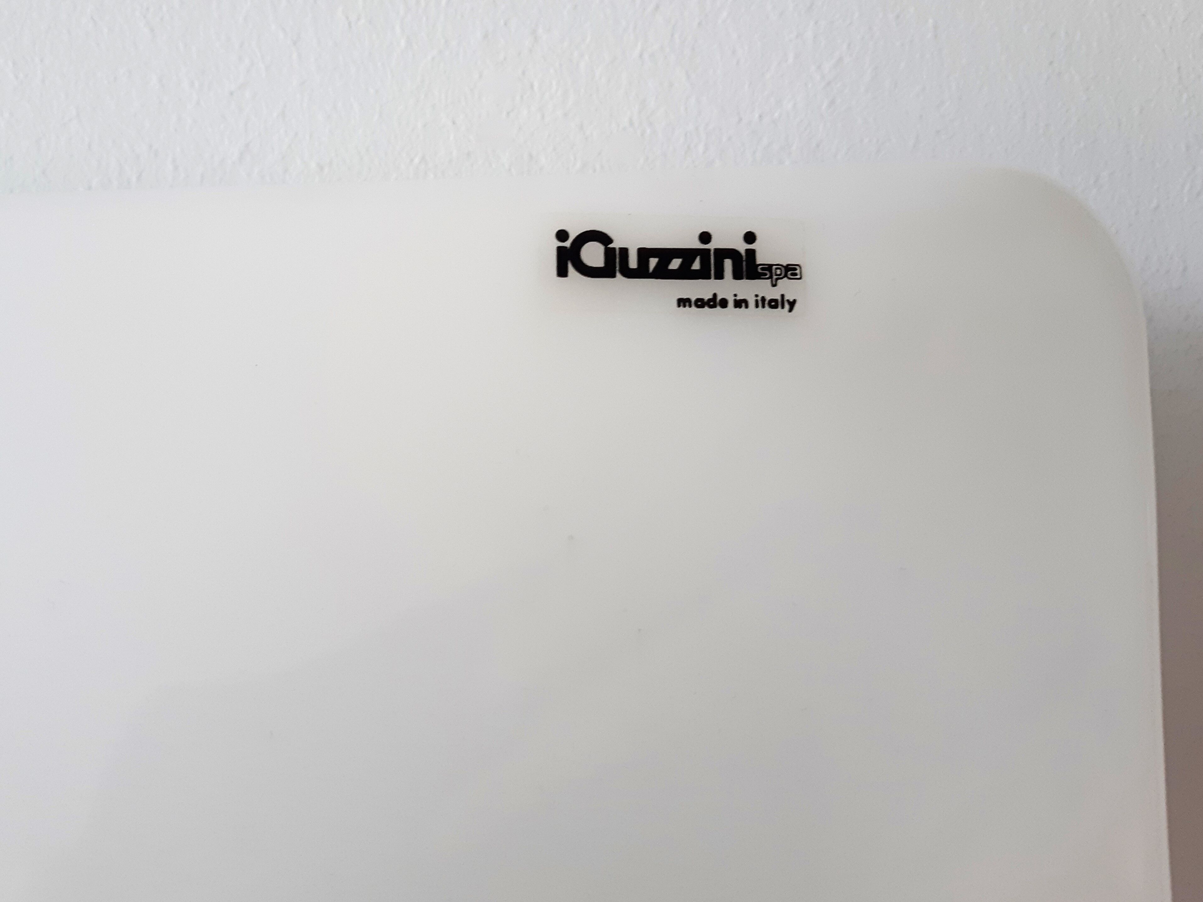 'Dada' flush mount or wall lamp by IGuzzini Spa, Italy 1970's