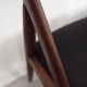 Lot de 4 chaises de Kai Kristiansen 1970