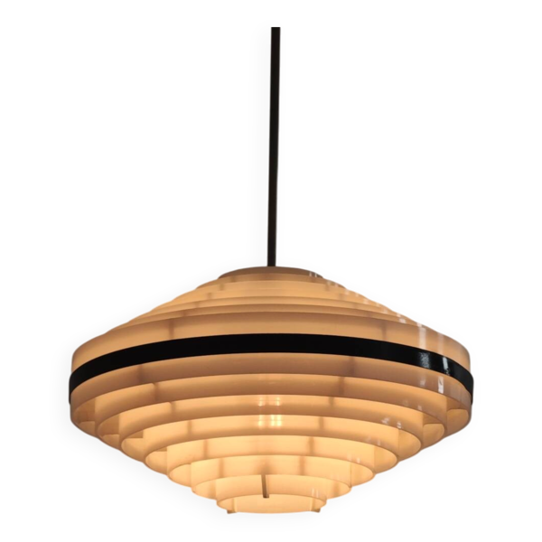 Lustre Suspension UFO ère spatiale Tchécoslovaquie 1970