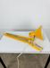 Habitat vintage articulated architect's lamp, yellow metal