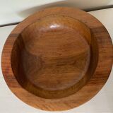 Solid wood fruit basket