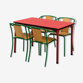Lars fahlsten and lars norlinder dinning table chair set