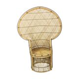 Fauteuil Emmanuelle en rotin