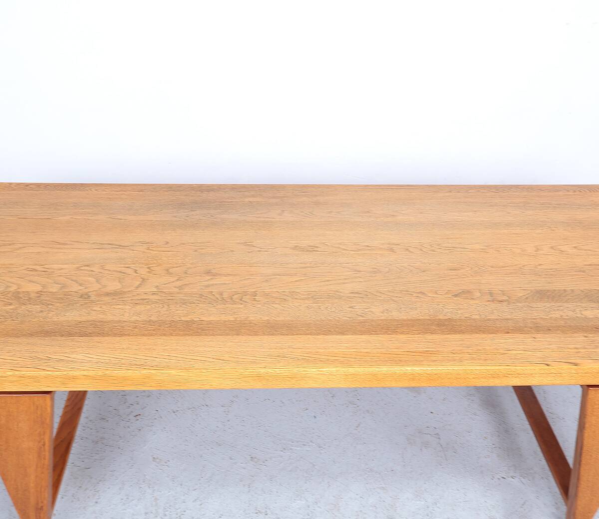 llum Wikkelsø Oak Coffee Table Model Ml 115 for a/S Mikael Laursen, 1960s