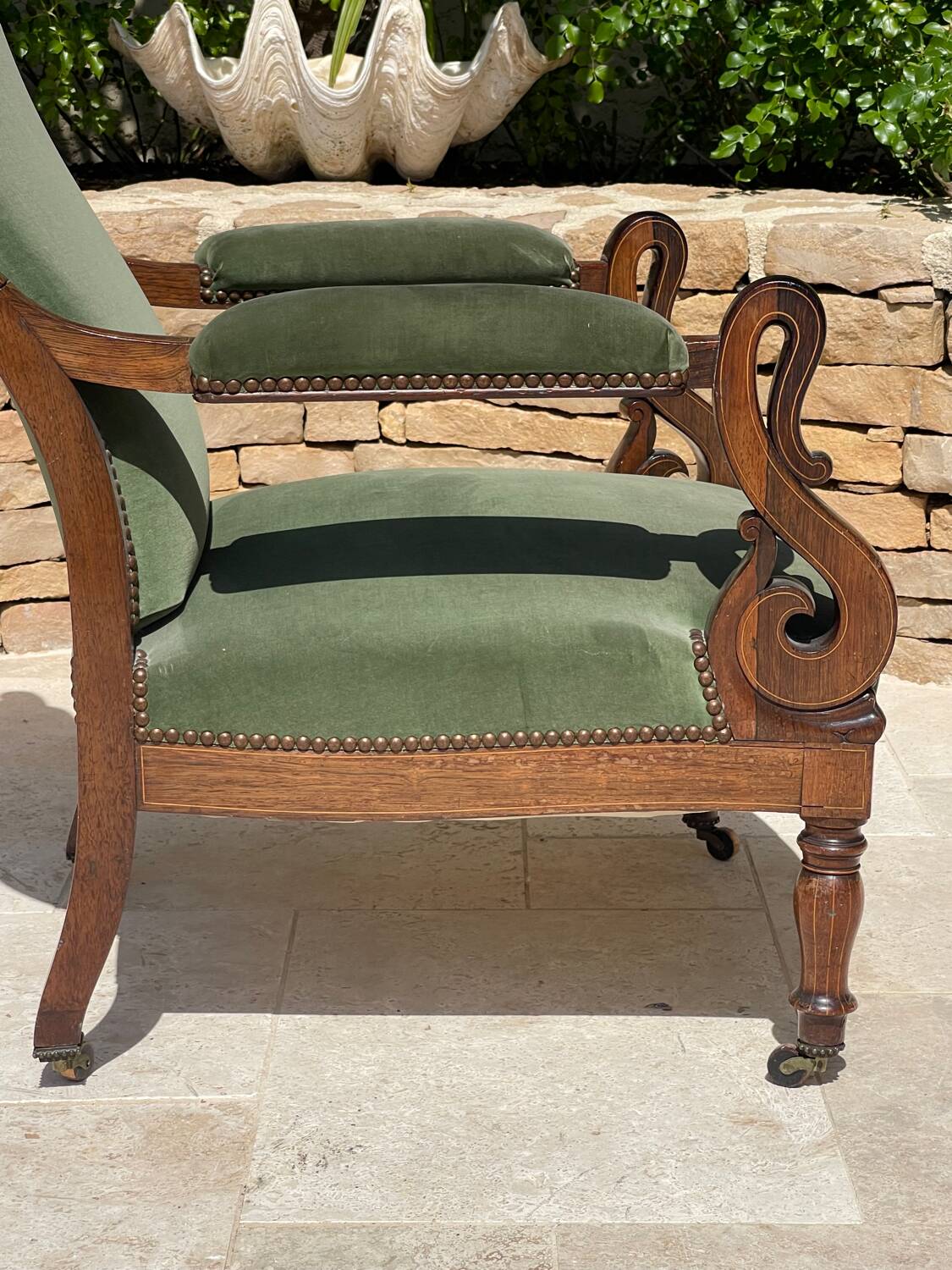 Voltaire Charles X armchair