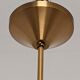 Arlus chandelier with 4 brass lights from the 50s/60s