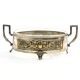 Empire jardiniere, silver-plated brass, Poland, 19th century