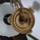 Lampe de table vintage en onyx et laiton, Italie