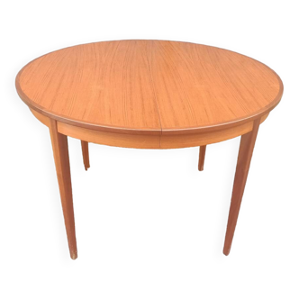Table ronde scandinave à rallonges