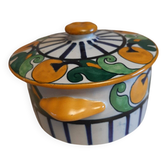 Rare art deco candy box HB HENRIOT Quimper