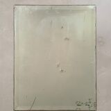 Old beveled mirror stitched 65x83cm