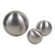 Ensemble de 3 boules décoratives en aluminium, années 1970