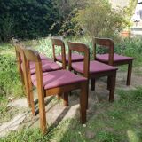 Series of 6 chairs 1970