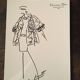 Christian Dior: pretty fashion illustration press collection spring - summer 1985