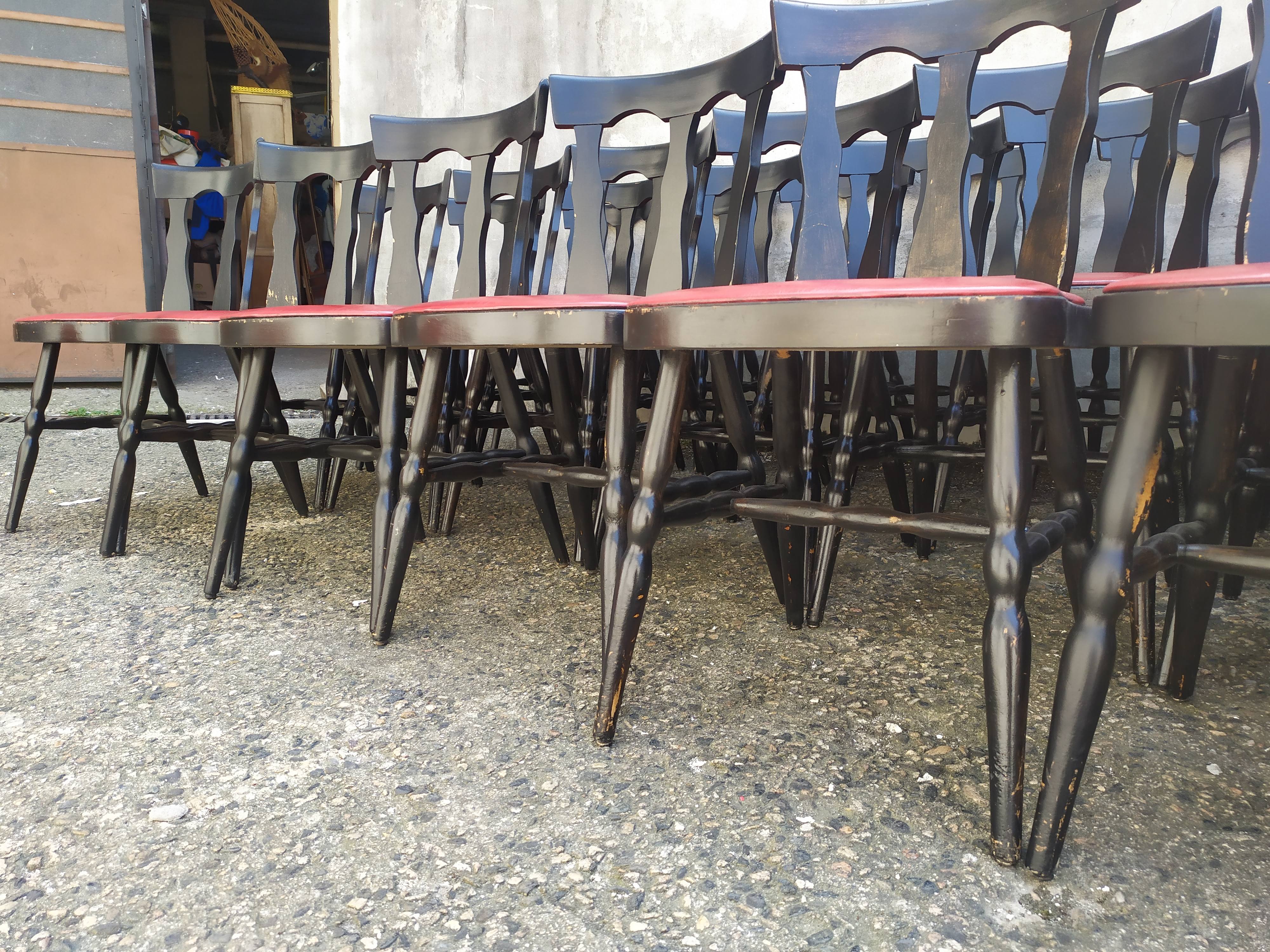 40 Baumann saloon bistro chairs