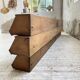 XL wooden wall storage
