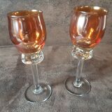 Set of 2 original stemmed glasses