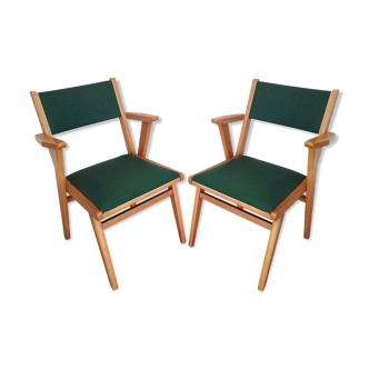 Pair of armchairs