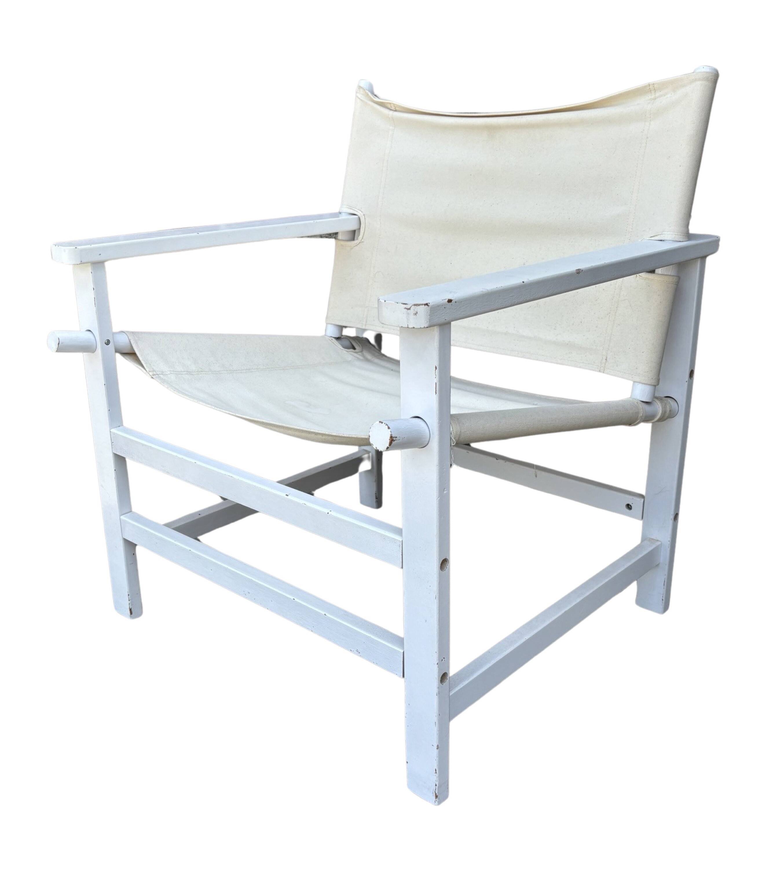 Vintage Hyllinge Møbler - Safari Chair - Easy chair 70's Design