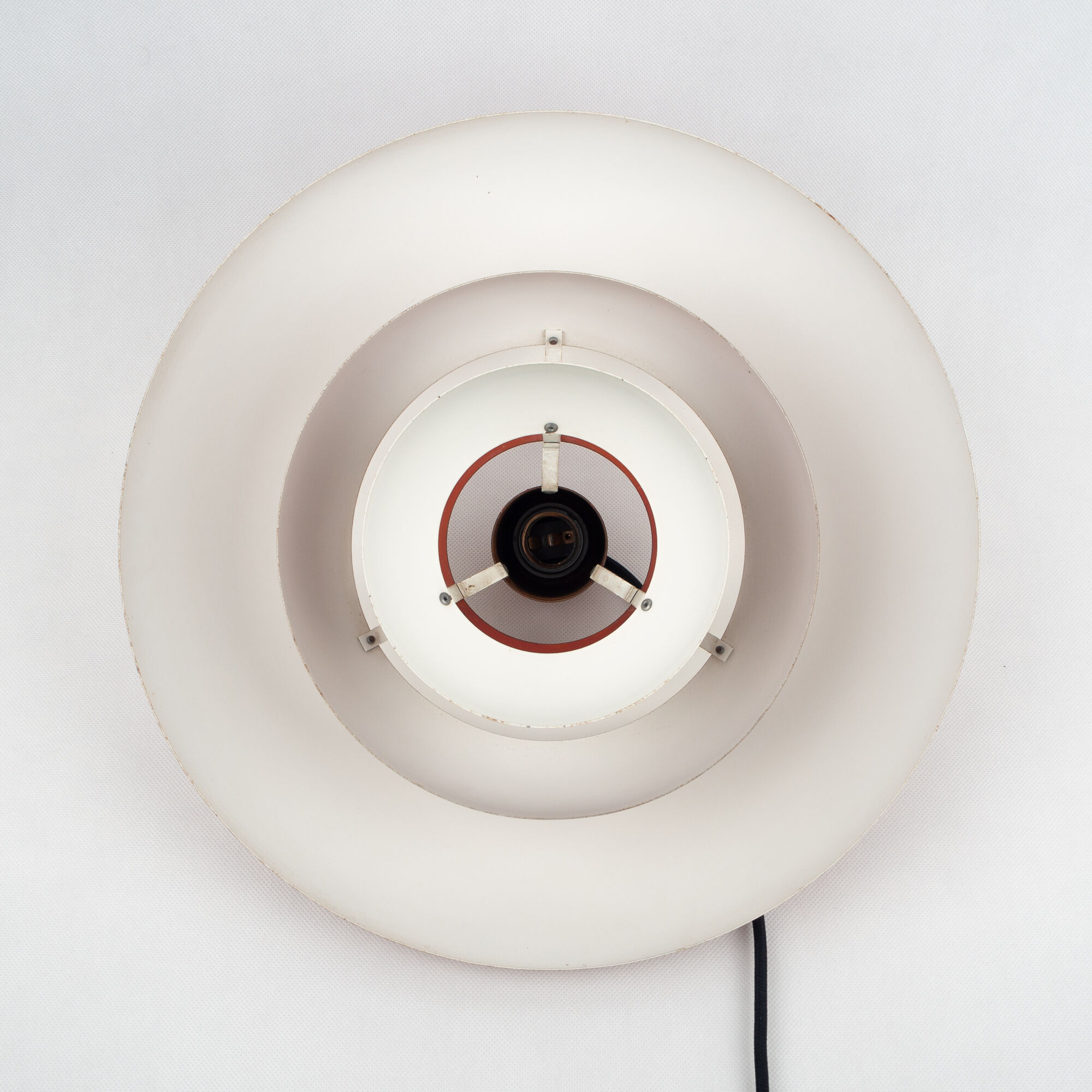 Danish mid century pendant lamp Penta by Jo Hammerborg, Fog og Mørup, Denmark, 1965