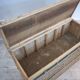 Trunk of 1950 rattan for transport of pigeons