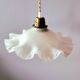 Medusa suspension, speckled Clichy glass 1960
