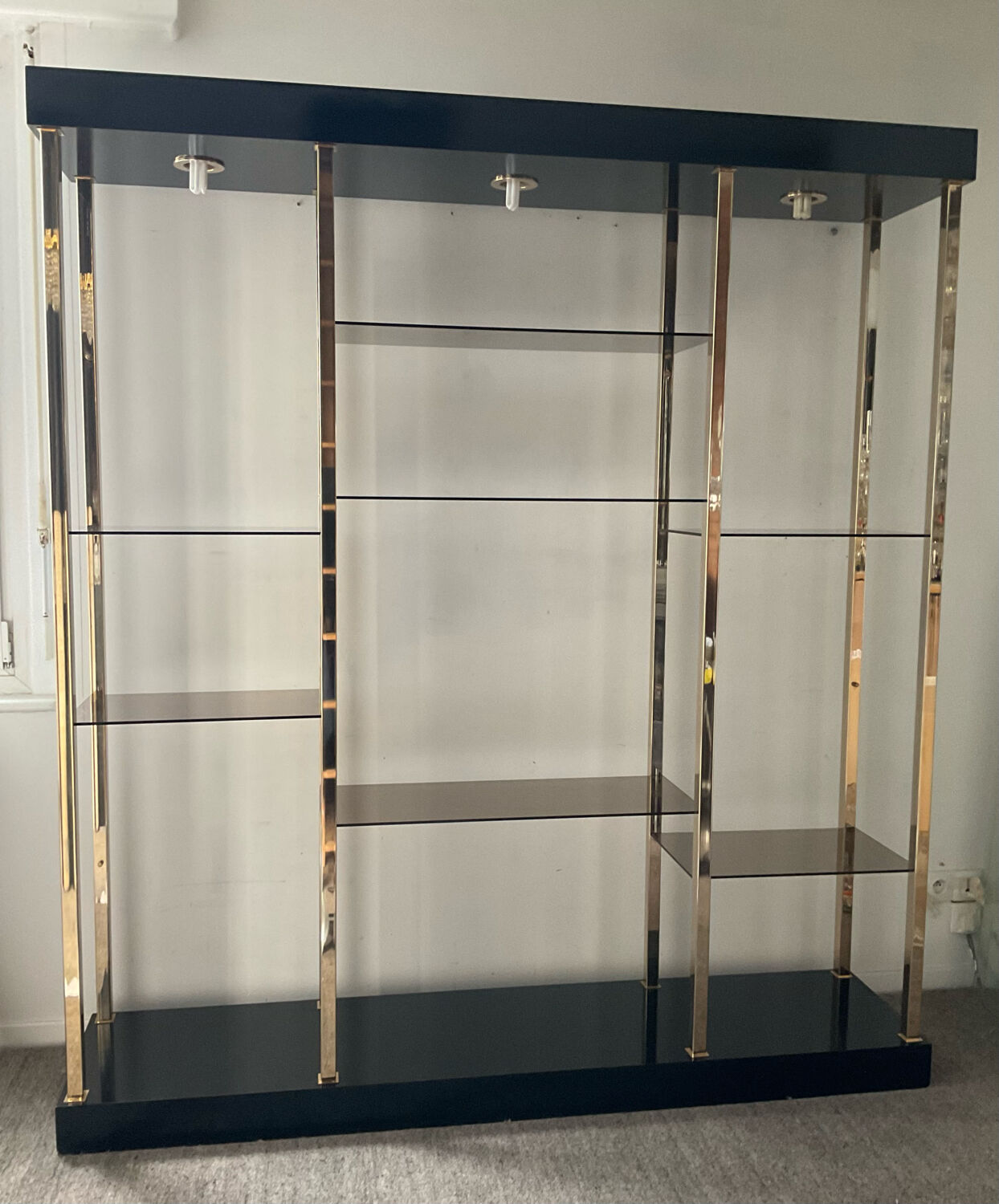 Belgo chrom shelf from the 70s and 80s