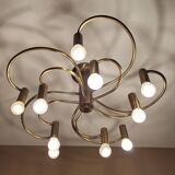 Large vintage architectural ceiling light