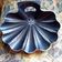 Napoleon III shell pocket emptier, black lacquered