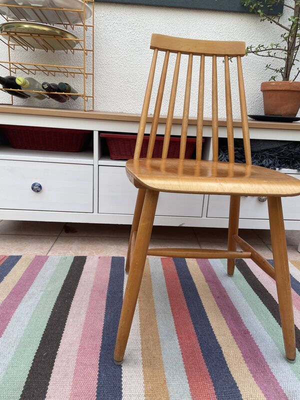 Chaise ''Stockholm'' par IKEA inspiration Yngve Ekström