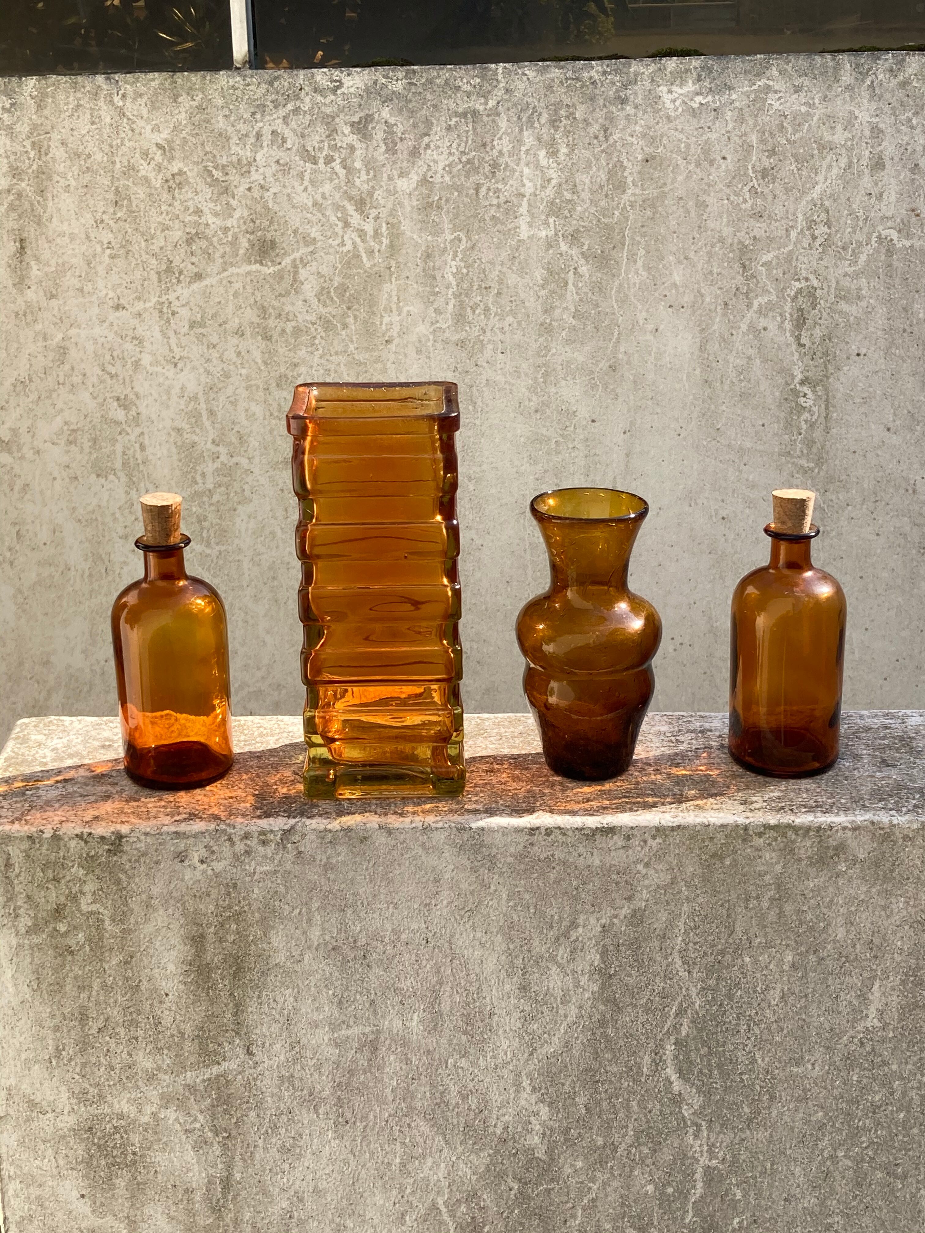 Apothecary bottles