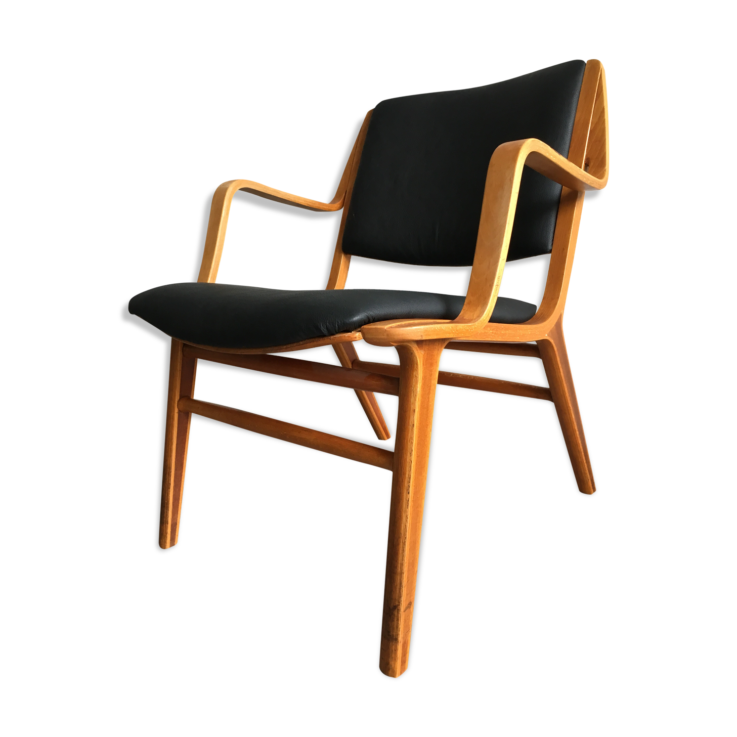 Fauteuil Ax de Peter Hvidt & Orla Mølgaard-Nielsen pour Fritz Hansen, années 1960