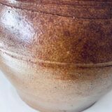 Old pitcher in glazed terracotta
