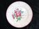 Set of 2 Plates in Faience de l'est pink red 19th LUNEVILLE / ST CLEMENT